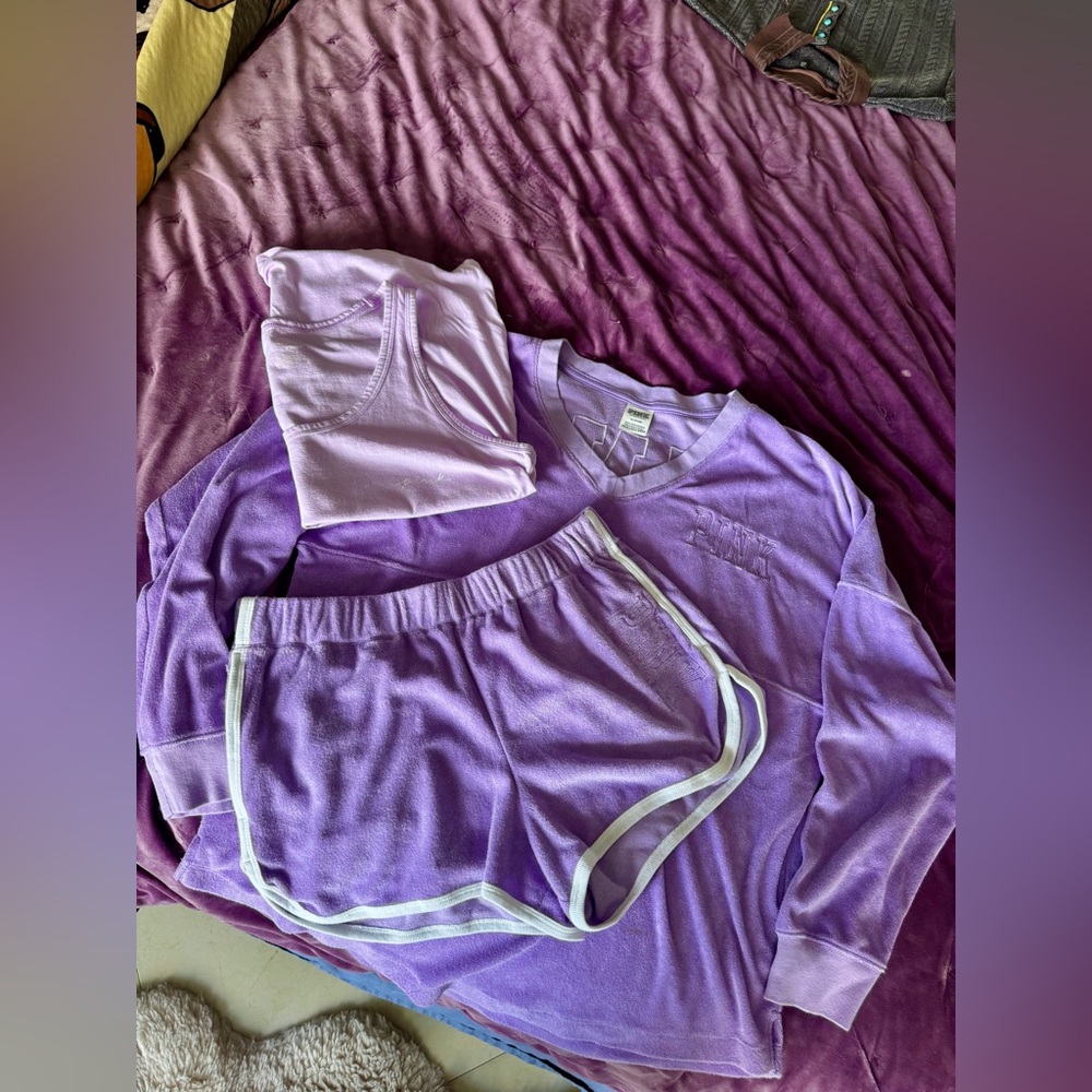 Purple Women's Sleepwear Set